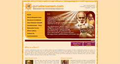 Desktop Screenshot of gurudarsanam.com